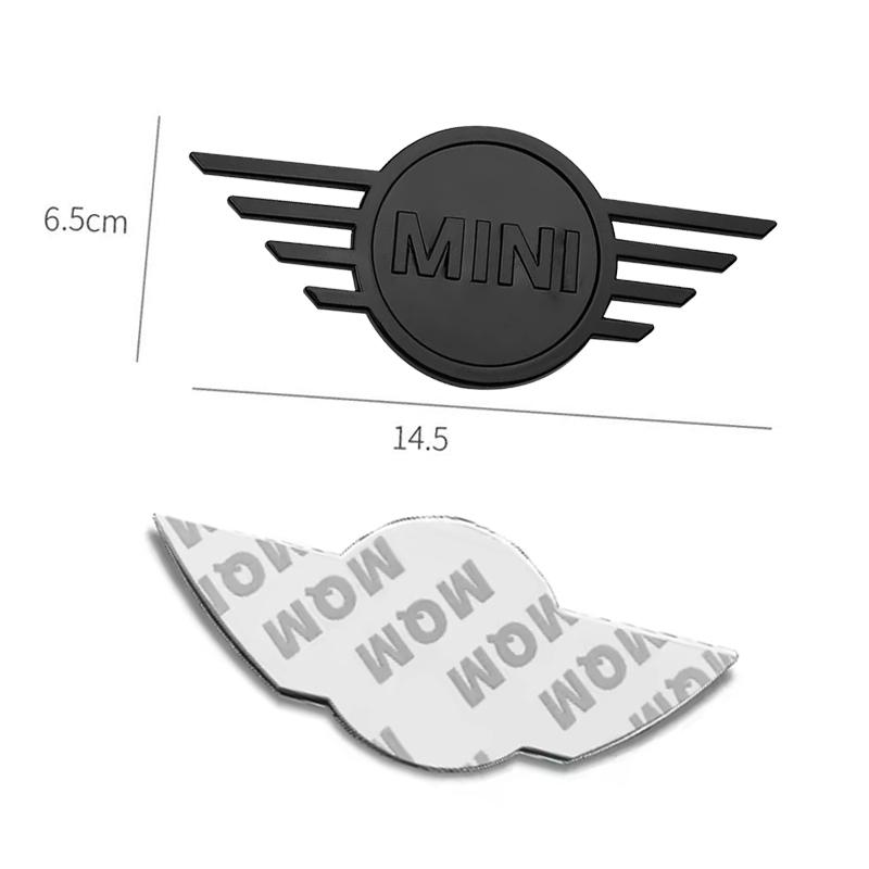 3D Car Chrome Emblem Sticker Auto Trunk Decoration Badge Label For BMW MINI WORKS One Cooper JCW R60 R59 R58 R57 R56 R55 R53 R52