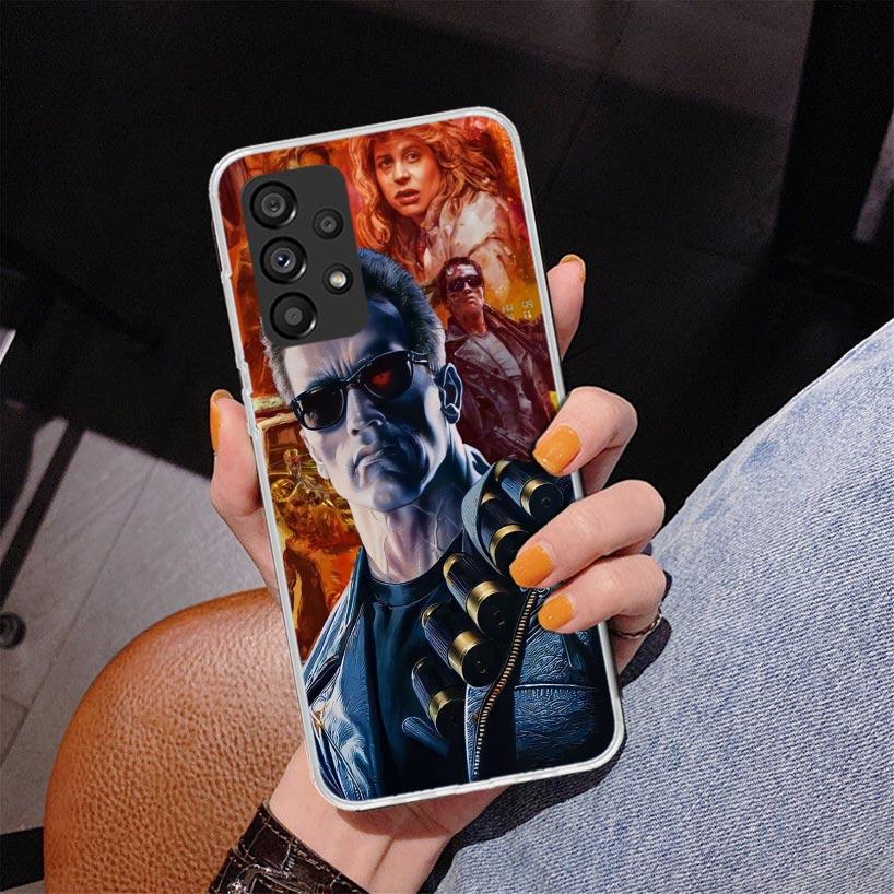 Arnold Schwarzenegger Terminator Phone Case For Samsung Galaxy A17 A16 A15 A14 A13 A57 A56 A55 A54 A53 A37 A36 A35 A34 A33 A26 A