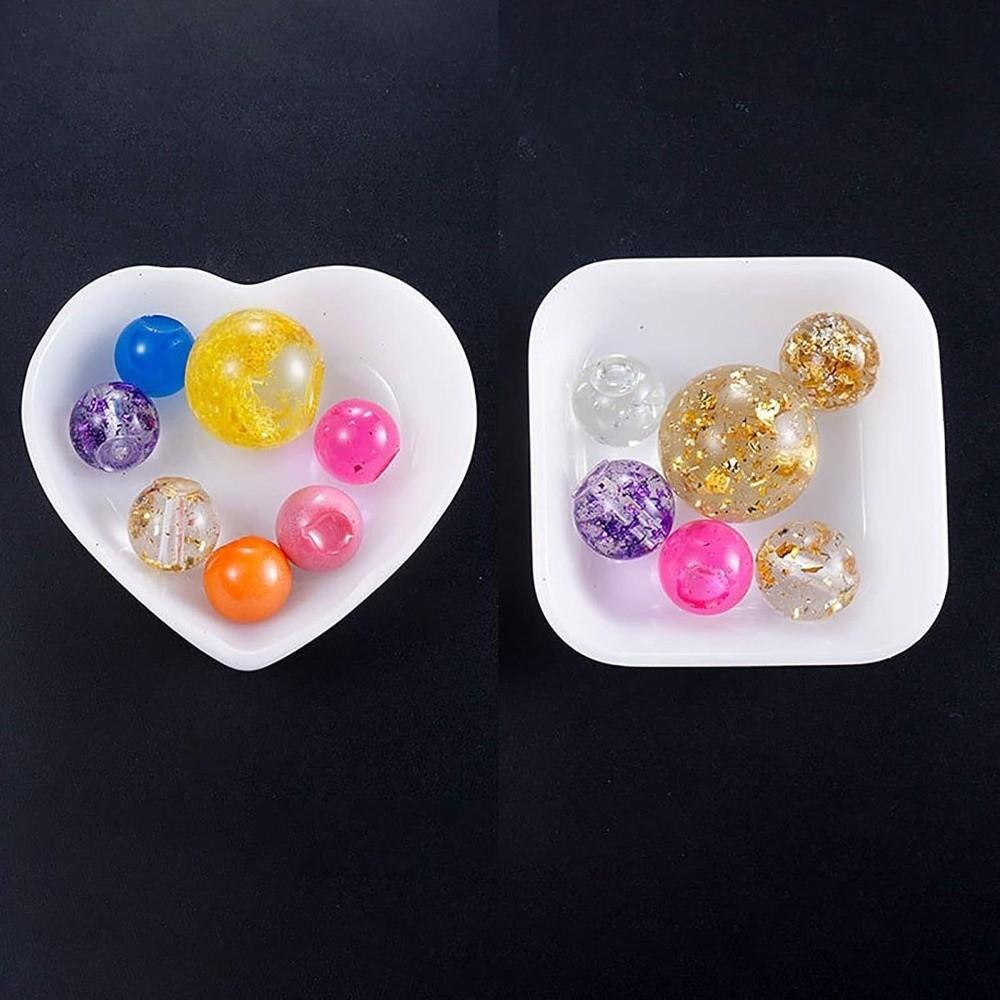 Mini Bowl Silicone Craft Mold Heart-Shaped Storage Box Mold Resin Jewelry Mold Storage Containers
