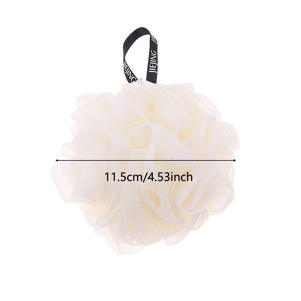 Cleaning Brush Body Exfoliate Wash Scrubbers Bathroom Supplies Sponge Balls Shower Puff Bath Ball