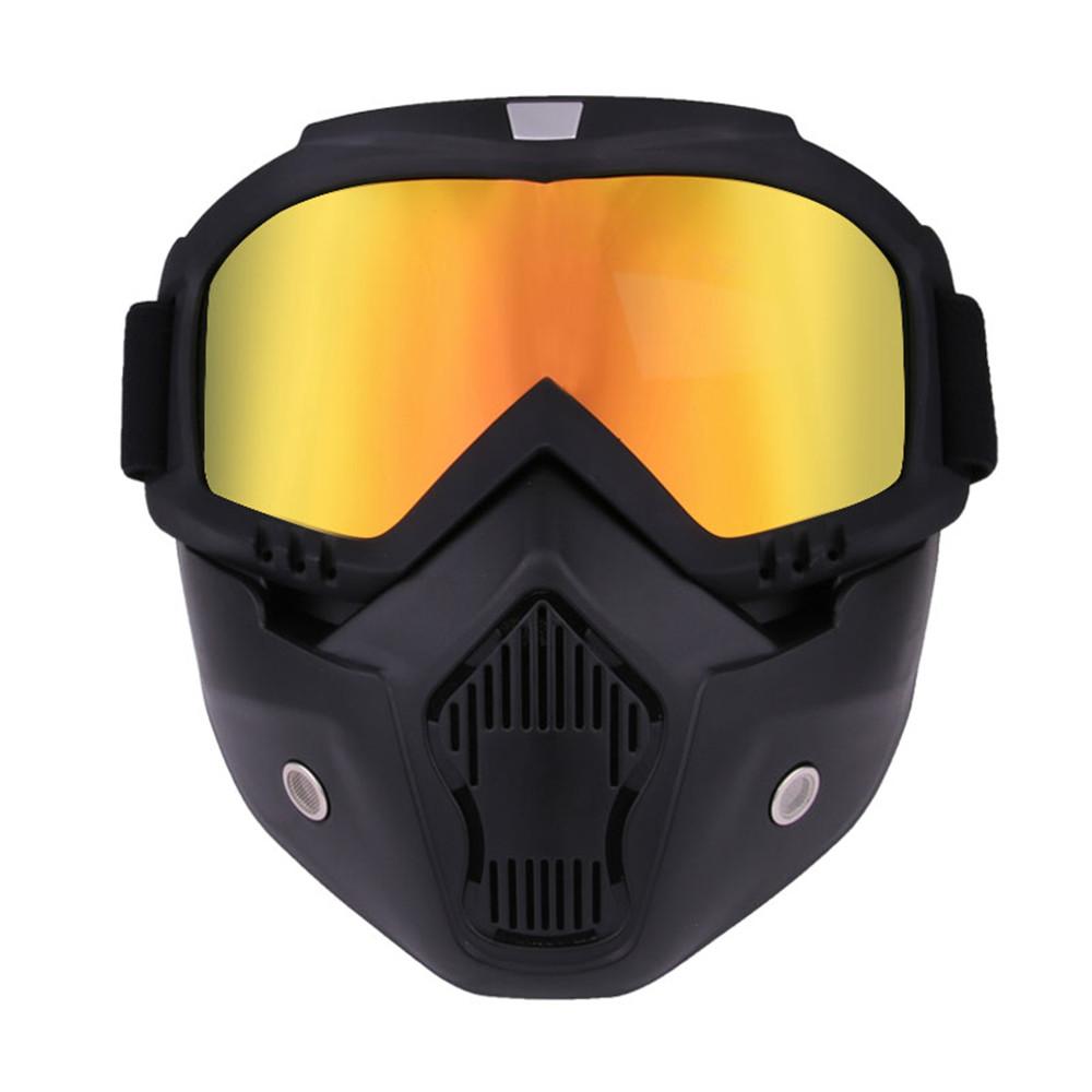 Мотоциклетный шлем Professional Outdoor Cycling Face Mask Goggles for Windproof Ski Snowboard Snowmobile