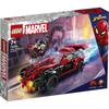 LEGO Супергерои Marvel Майлз Моралес Морбиус 76244 Игрушка Блок Настоящее Американские Комиксы Супергерой Фильм Мальчики Возраста против. 7+