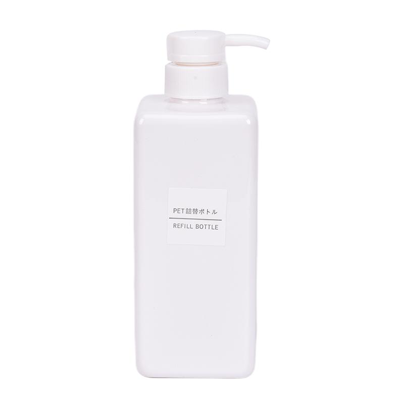 650 мл пластиковая пустая бутылка-дозатор для шампуня, лосьона, геля для душа