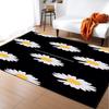 Abstract Daisy Art Large Carpet Living Room Floor Mat Colorful Pattern