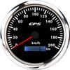 110MM GPS Speedometer 60/120/200kmh 80MPH For Motorcycle Boat Car Truck Speed Gauge Meter 7 Colors Backlight With GPS Antenna