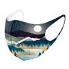 1 шт., защитная моющаяся дышащая маска для лица с принтами для взрослых