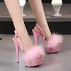 Stiletto High Heels 15CM Car Model Dance Sandals Fashion Catwalk Women's Shoes