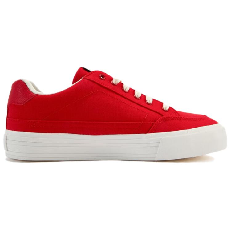 Puma Court Classic Vulc FS Retro Casual Low-Top Sneakers Unisex Sneakers Red White 396353-32