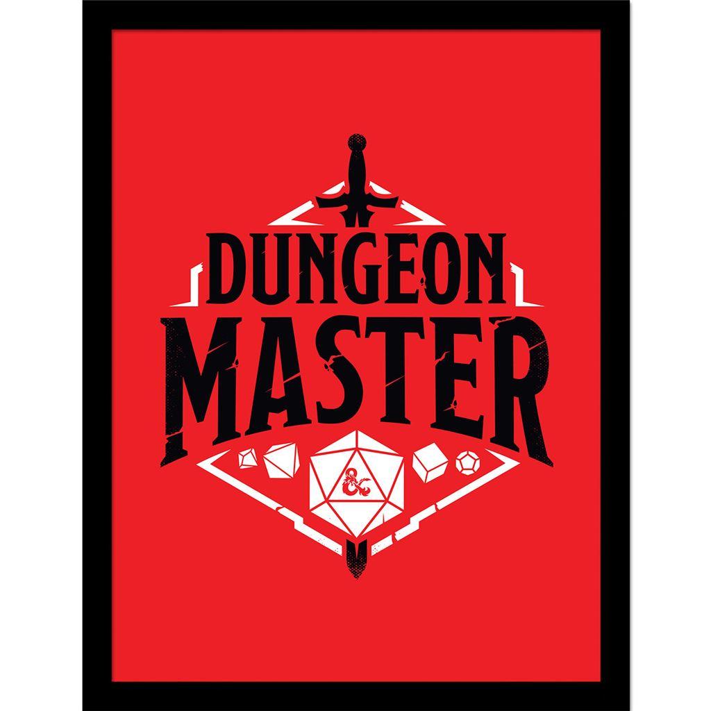 Dungeons & Dragons Dungeon Master Framed Poster