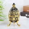 Vintage Russian Faberge Pelican Egg Organizer With Alloy Construction For Home Decor