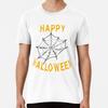 Spider Web Halloween Holiday T Shirt T-Shirt S-5XL Best T-Shirt