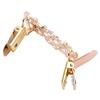 Women Fashion Simulated Gold Silver Alloy Duck Clips Shawl Blouse Shirt Sweater Cardigan Collar