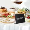Convenient Cake Dessert Label Rewritable Name Tags Reusable Place Cards  Coffee Shop Bakery