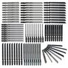 80pcs Lengthen Jig Saw Blade Jigsaw Blades Set Metal Wood Assorted Blades Wood Plastic Woodworking Cutting DIY Power Tool