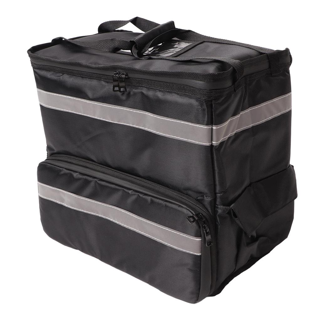 50L Insulated Pizza Delivery Backpack Take Out Food Delivery Thermal Backpack with Expandable Layer