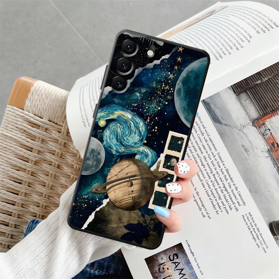 Чехол для телефона для Samsung Galaxy A55 A57 A15 A37 A06 A23 A05 A73 A51 A52 A36 A53 A17 A25 A16 A41 A70 A12 A13 A50 Планета