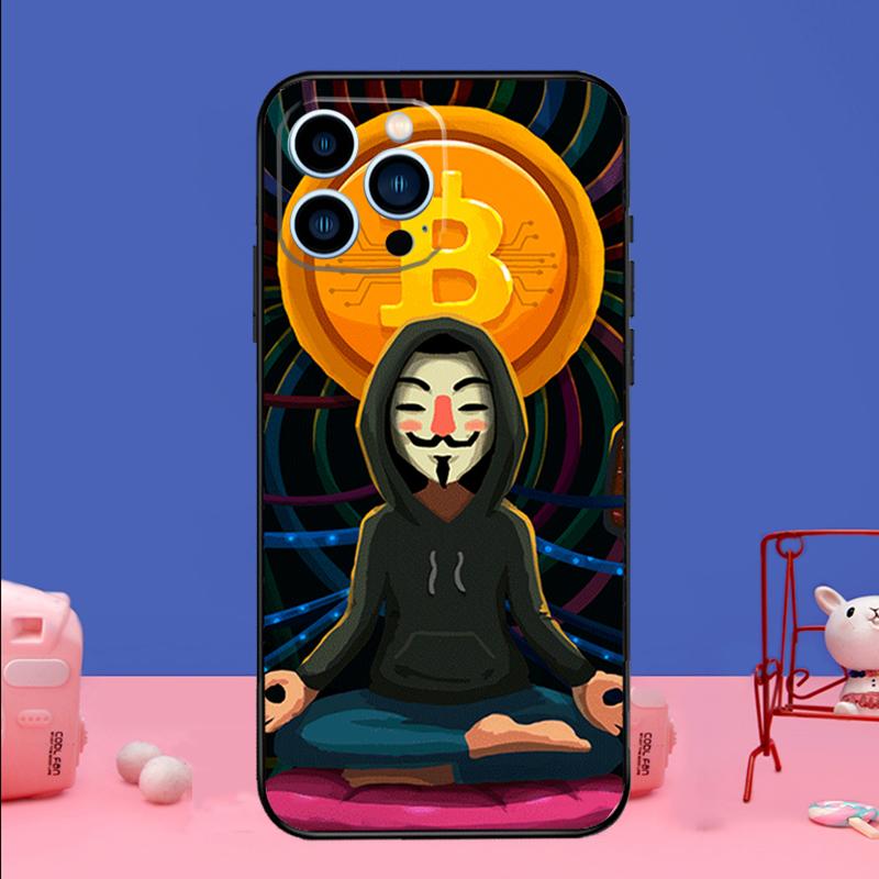 Bitcoin Coins Funny Phone Case For iPhone 17 16 15 14 13 11 12 Pro Max Plus 13 12 mini 16e 17 Air Bumper Cover
