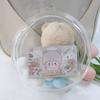 10cm Doll Doll Thicken Storage Pouch Transparent Outdoor Doll Display Bag Storage Bag