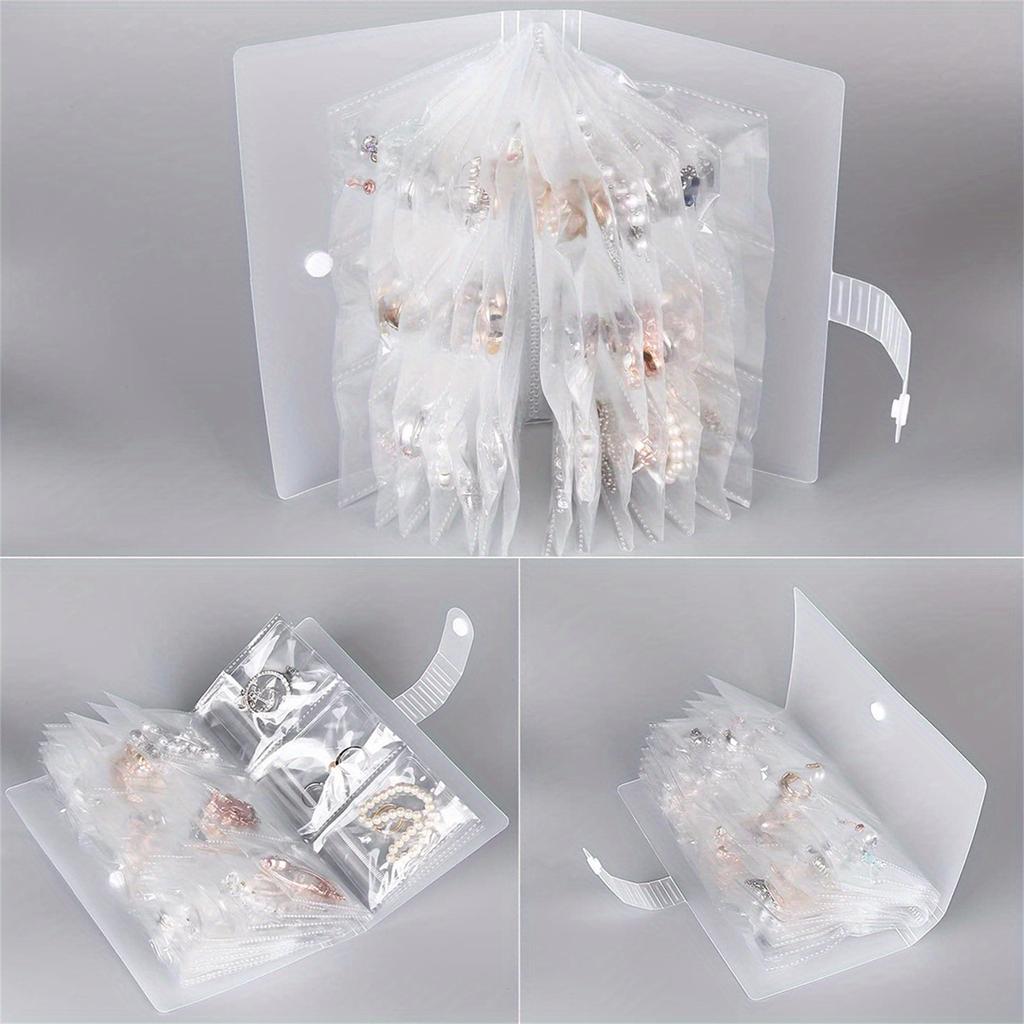 1/2/3/5/10 ШТ. 160-сеточная брошюра для хранения ювелирных изделий без маленьких кармашков, подходит для сережек, сережек и демонстрации ювелирных изделий