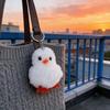 Брелок в виде цыпленка, компактный плюшевый брелок в виде животного, цепочка для сумки, брелок для ключей, кулон для рюкзака, аксессуары.