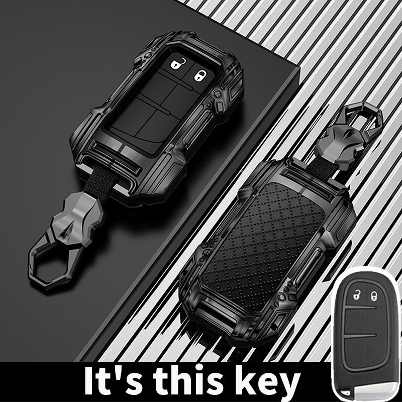 Чехол-брелок для смарт-ключа автомобиля с 5 кнопками для Jeep Renegade Frand Cherokee Dodge Journey Charger Chrysler 200 300 300 Оболочка Брелок WW14