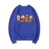 Halloween Horror Coffee Sweatshirt Fall Coffee Sweater Pumpkin Spice Sweatshirts Women Clothes Coffee Lover Pullovers Hoodie