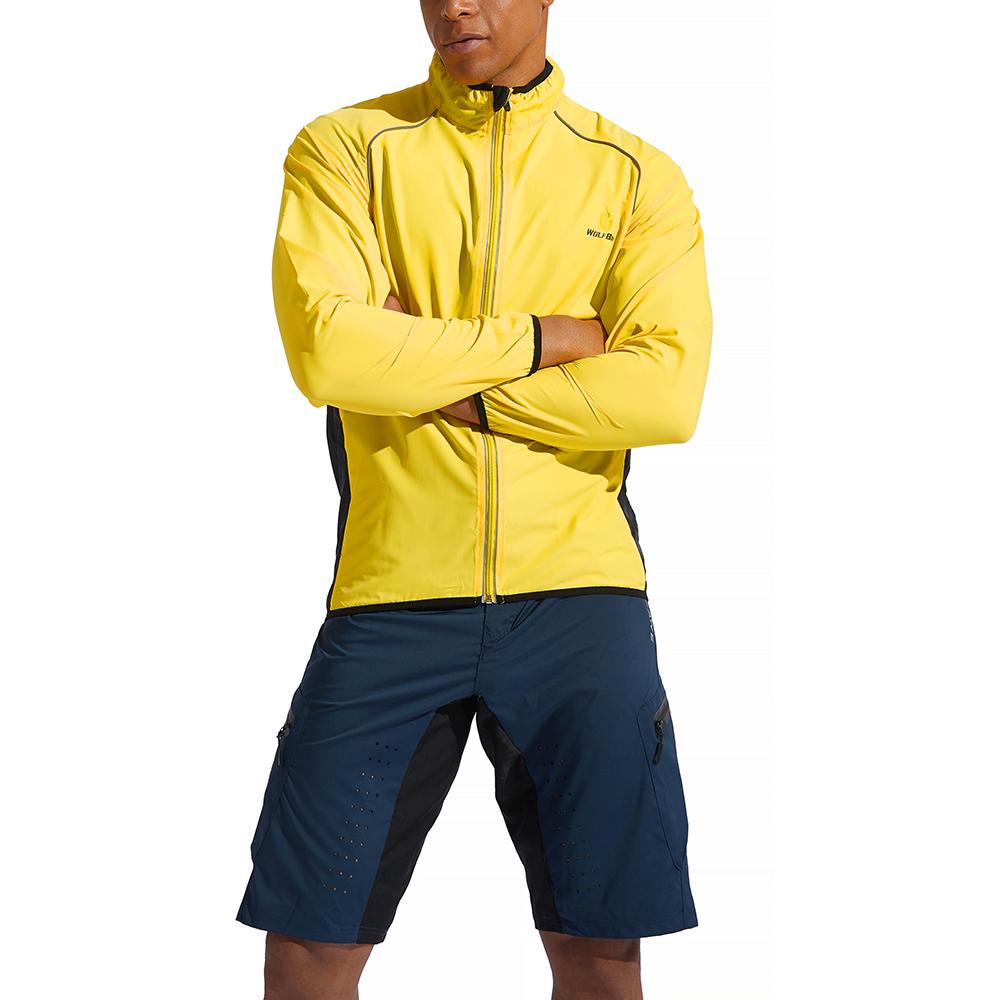 Комплекты для велоспорта WOSAWE Мужская куртка для езды на велосипеде Мешковатые шорты Костюмы