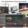15,6-дюймовый расширительный экран для ноутбука с разрешением FHD IPS и разрешением 1080P, портативный расширительный экран для школьной работы и развлечений с держателем