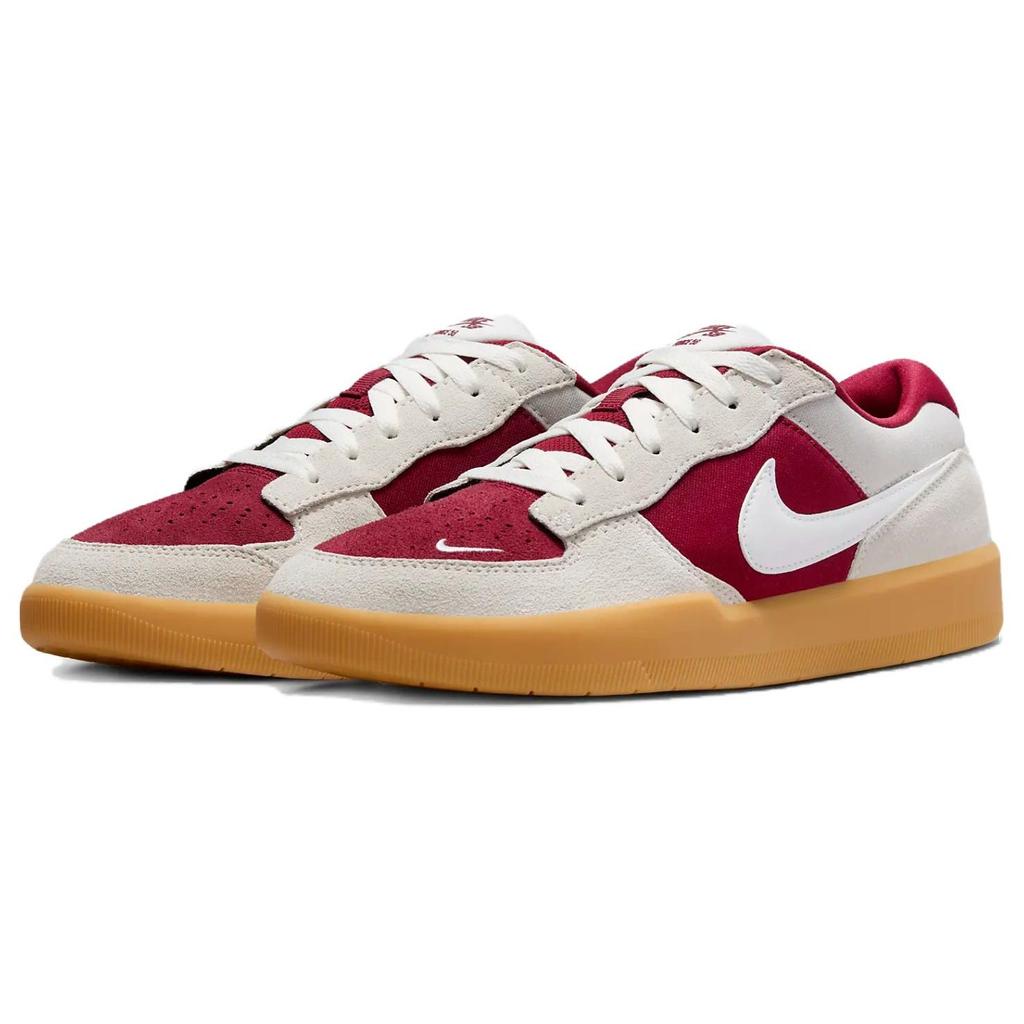 Nike Force 58 SB Team Red Gum Light Brown Unisex Sneakers Summit-White White DV5477-601