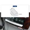 2218204697 Декоративная накладка кнопки заднего кондиционера для Mercedes Benz S-Class W221, кнопка регулировки воздуховода, крышка 2006-2013