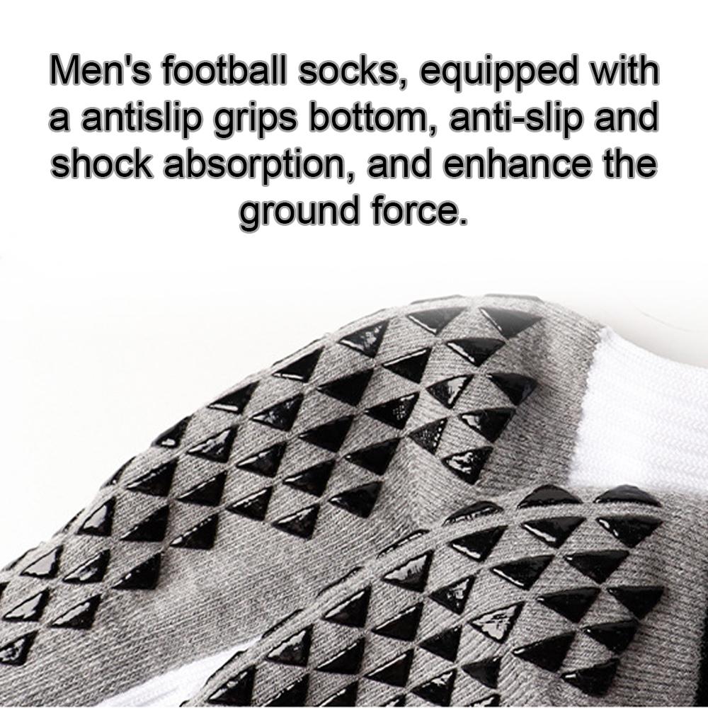 Футбольные носки для мужчин и женщин, противоскользящие спортивные носки, утепленные спортивные носки для футбола