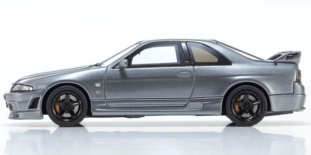 Kyosho Original Nissan Skyline R33 Nismo Grand Touring Car Gray Finished Product KSR43109GR 1/43 GT-R