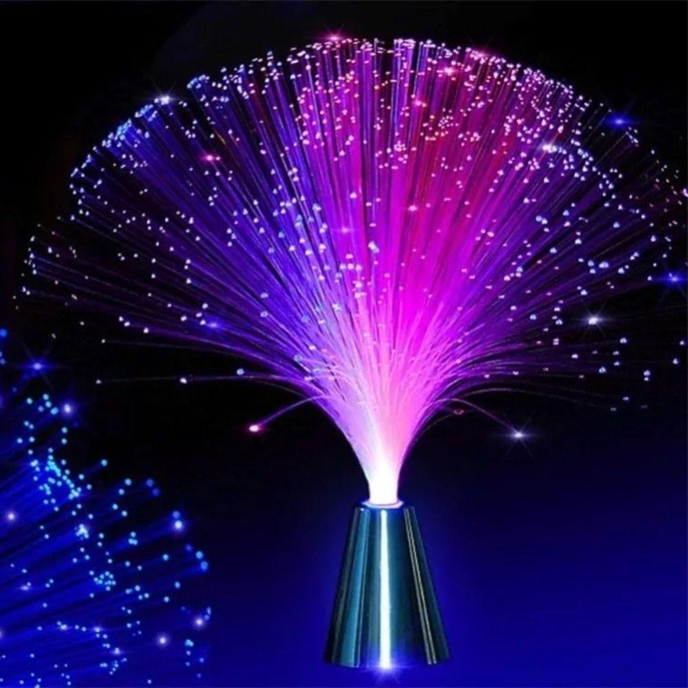 Luminous LED Fiber Optic Lamp Creative Atmosphere Lamp Desktop Light  Children Baby Bedroom