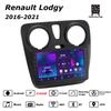 Автомобильная магнитола Android Car-Play для Renault Lodgy 2016-2021 Мультимедийный плеер Головное устройство Стерео Навигация GPS BT WIFI, 2+64ГБ