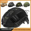 Helmet Cloth Camouflage Camouflage Helmet Cover, Elastic Rope Camouflage CP Helmet Cloth, Modified Tactical Accessory Cover Removable