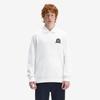 Fred Perry [Club House] Свитшот с воротником и теннисным значком - Белый Снег Afpm2531382-129