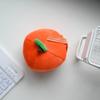 Persimmon Orange Bag Pendant Strawberry Plush Cherry Key Ring Fashion Fruit Key Chain  Children