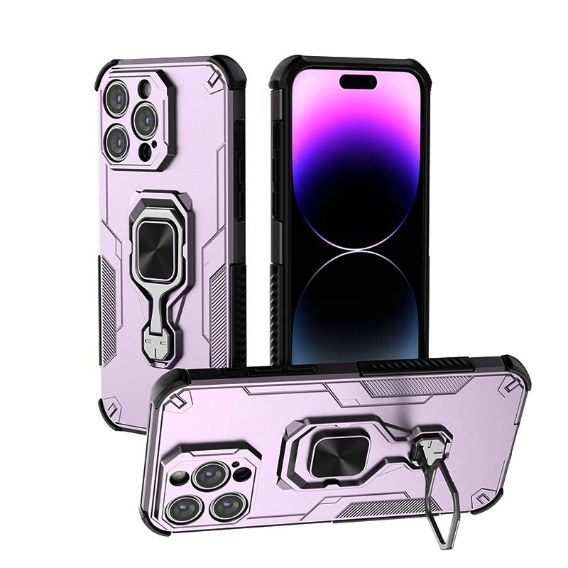 KEYSION Противоударный чехол для iPhone 15 Pro Max Мягкий силиконовый + PC вертикальный чехол-подставка для телефона на заднюю панель для iPhone 15 15 Plus