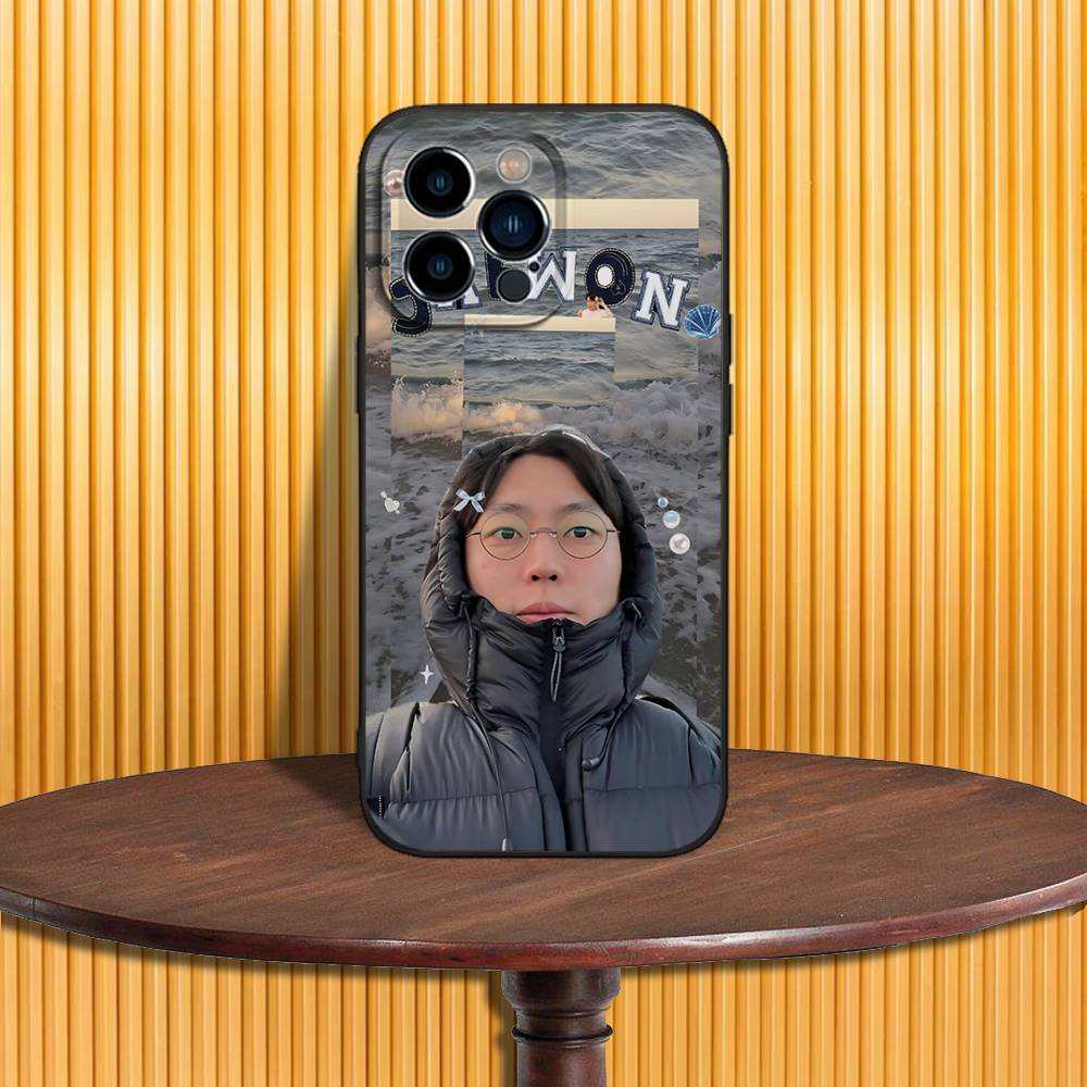 J-Jaewon Roh J-Jae W-Won Phone Case For iPhone 16,15,14,13,12,11,Pro,Max,Plus,X,XS,SE4,E,Mini,Soft Black Case