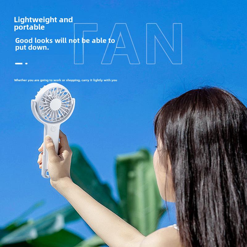 2025 Портативный складной вращающийся USB-вентилятор для использования на открытом воздухе и на рабочем столе