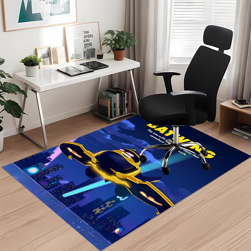 Batwheels Printed Carpetrugfor Office Chair Living Room Bedroom Kitchen Room Decor Gifts
