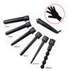 Multi-function LED 6-in-1 Curling Iron Egg Curling Iron 6pcs Replaceable Curling Tube Ceramic Gourd Tubes Hair Curler Ceramic Hair Rollers Set