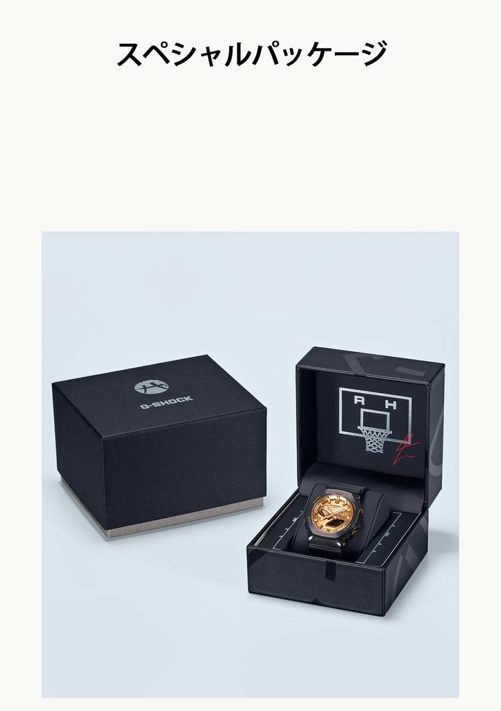 Часы Rui Hachimura Signature Model 4th Edition Bluetooth Equipped Tough Solar Black [Casio] G-Shock [] GBM-2100RH-1AJR Мужские