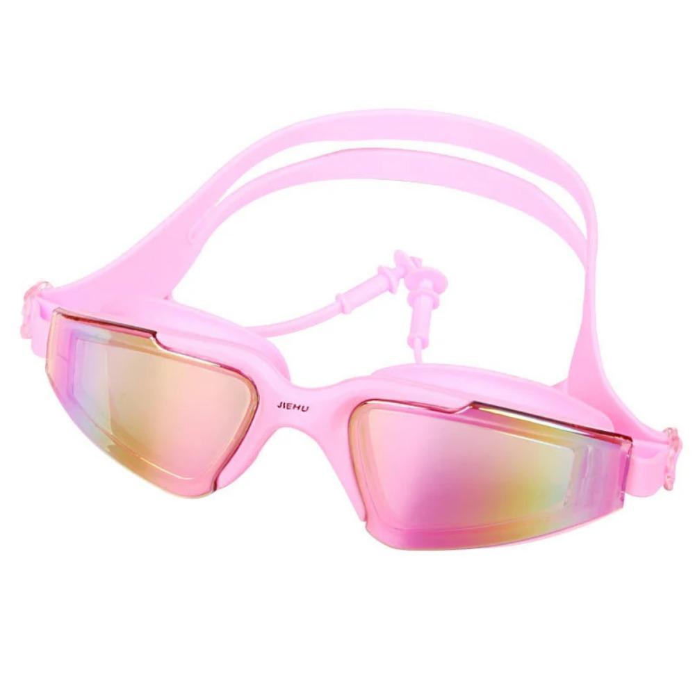 Взрослые Мужчины Женщины Подростки Близорукость -1,5 до -6,0 Очки для плавания Противотуманные очки HD для плавания Диоптрийные очки для водного спорта с берушами