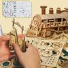 3D Деревянная Поделка Образовательная Поделка Сделай Сам Деревянный Подарок на Презент [med358] Пазл, Набор, Игрушка, Модель, Пазл, Взрослые, Мальчики, Девочки, Дни рождения, (SL)