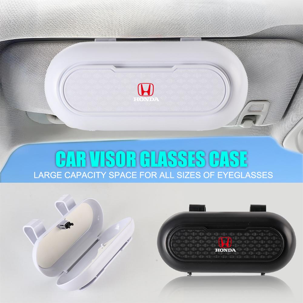 ABS Car Glasses Case Cover Portable Sunglasses Box Bag Accessories For Honda Mugen Power Civic Accord Odyssey City Spirior RF6
