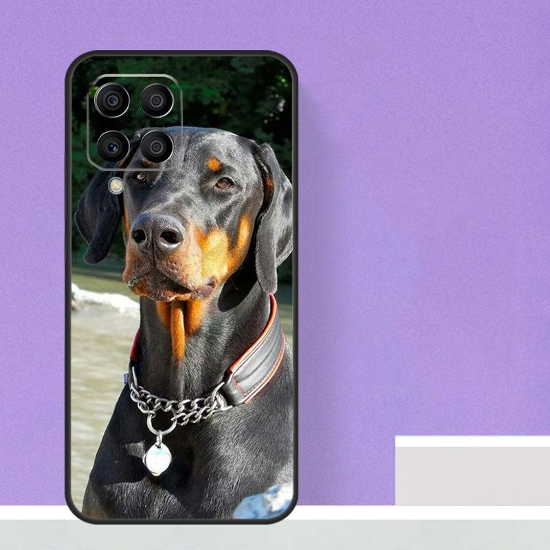 Dachshund Doberman Dog For Samsung Galaxy M55 M15 M13 M33 M53 M20 M30s M31s M12 M32 M52 M11 M51 M14 M34 M54 Case