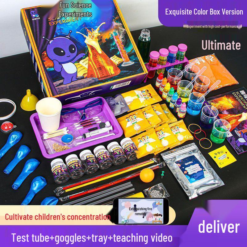 Набор для научных экспериментов STEM: Развивающие игрушки ручной работы для детей и студентов