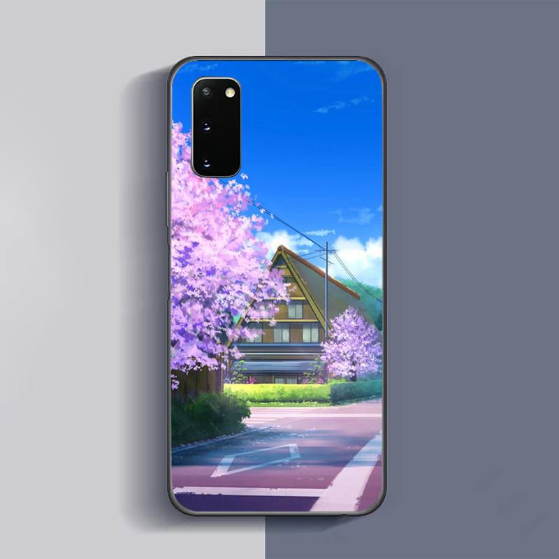 Чехол для телефона с изображением вишни для Samsung Galaxy S6 S7 Edge Plus S9 S20Plus S20ULTRA S10lite S225G S10 Note20ultra