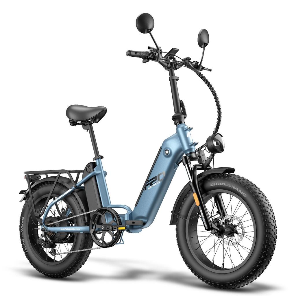 FAFREES FF20 Polar L1e-B certified foldable fat-tire e-bike,500W motor,65Nm torque,3 riding modes,hydraulic brakes.